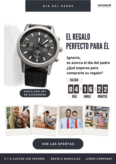 dia del padre woowup CRM